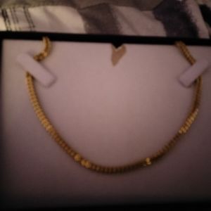 10K gold braided chain